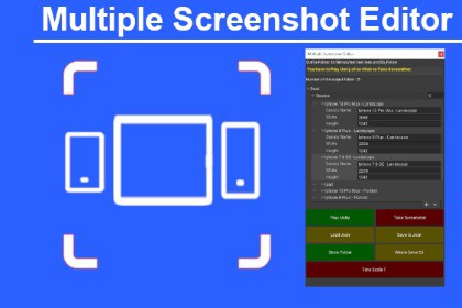 Multiple Screenshot Editor